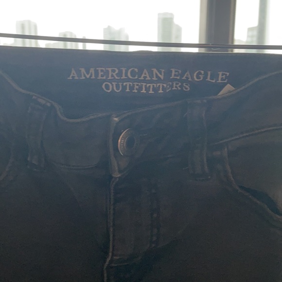 AE Ripped, black jeggings - Picture 2 of 3